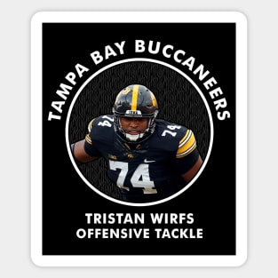 TRISTAN WIRFS - OT - TAMPA BAY BUCCANEERS Magnet